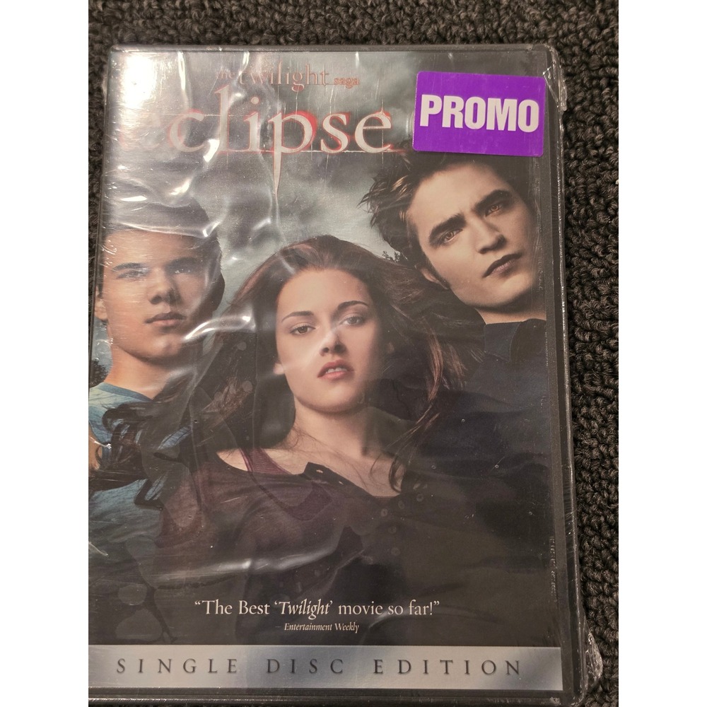 The Twilight Saga‎ Eclipse DVD Single Disc Edition Promo New Sealed 2010 Movie